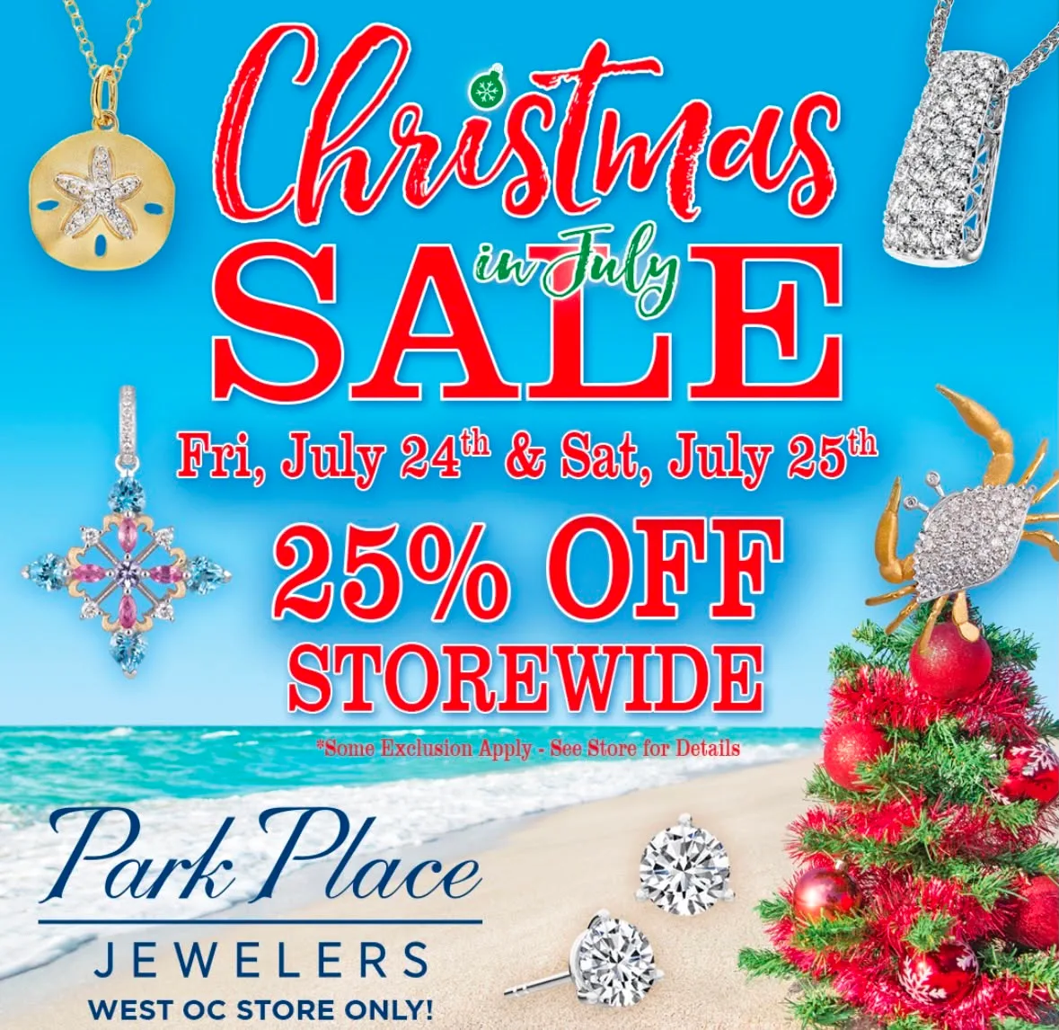 Christmas in July Park Place Jewelers