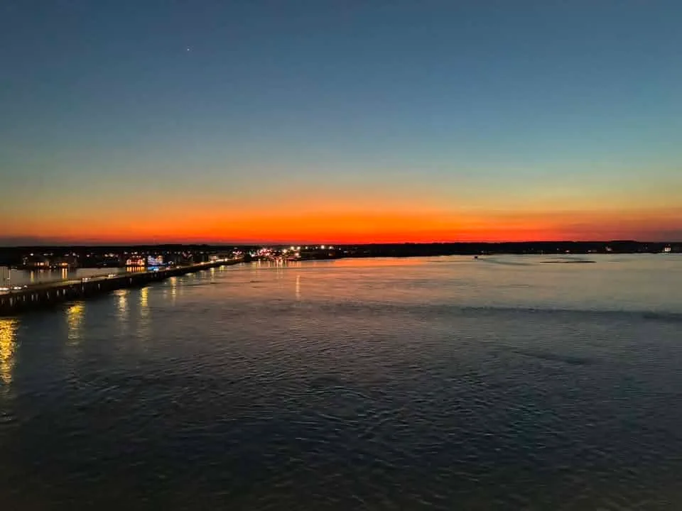 Adam Toth - Love the sunset at OCMD!