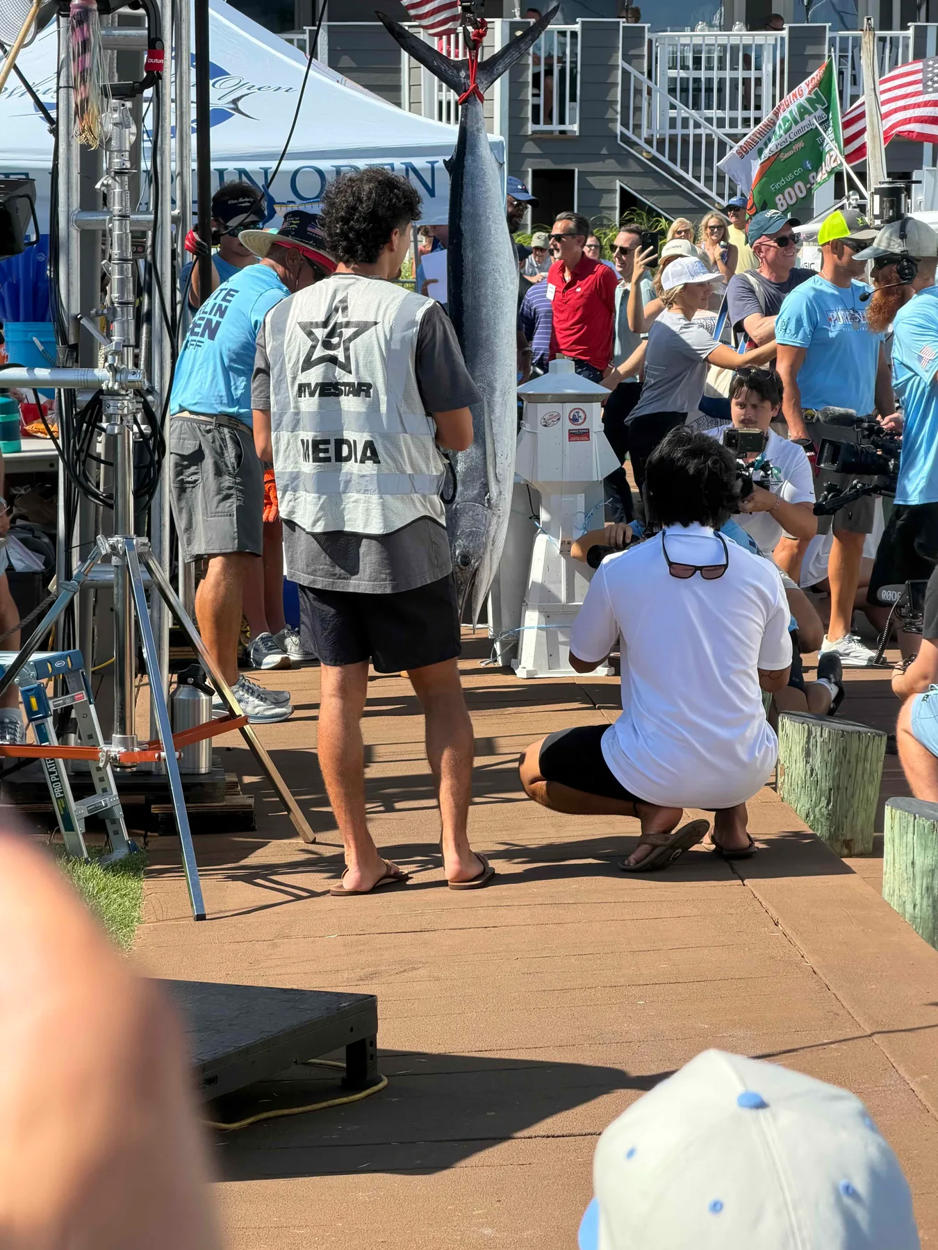 80 pound white marlin takes the lead in the 2026 White Marlin Open