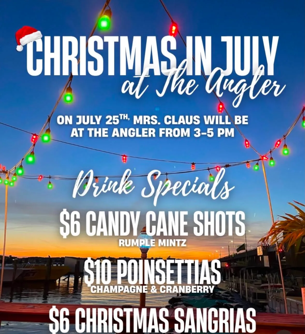 Christmas in July, Angler, Ocean City, Maryland