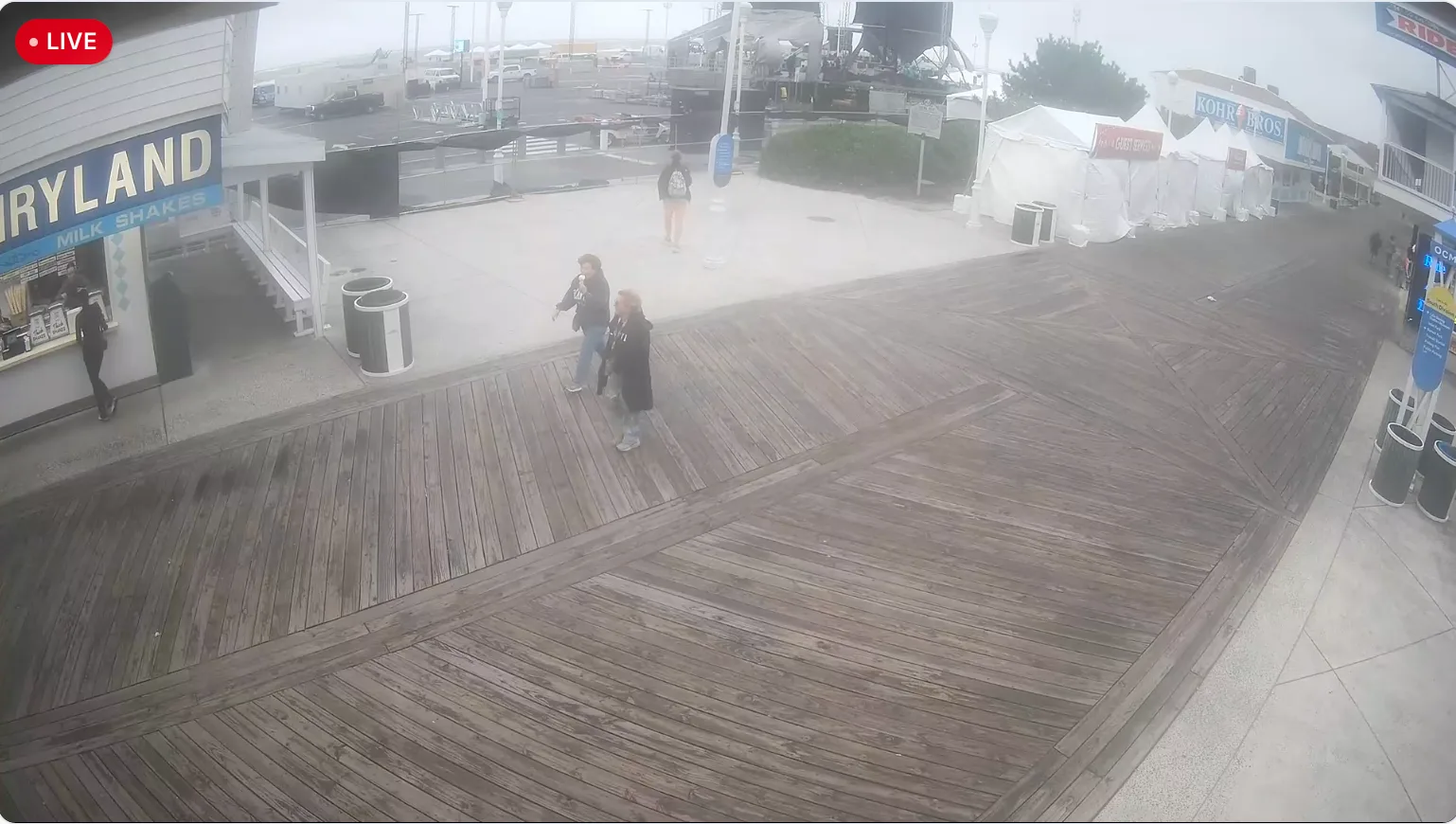 Boardwalk Live Webcam at Dough Roller and S Division St