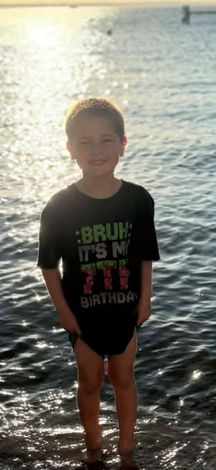 Sammi Barone - This is a photo of my son on his birthday 🎉 at a private beach we had access to during our visit in Ocean City. My son has been struggling with anxiety, ADHD, ODD, and unfortunately spurs of depression, but none of that mattered at the beach since the beach is his happy place! Thank goodness for ocean city, for the community, the beach, everything!