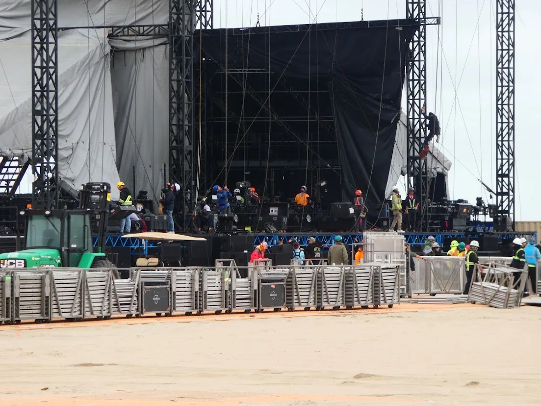 Workers prepare for the worst as Oceans Calling 2026 is cancelled.
