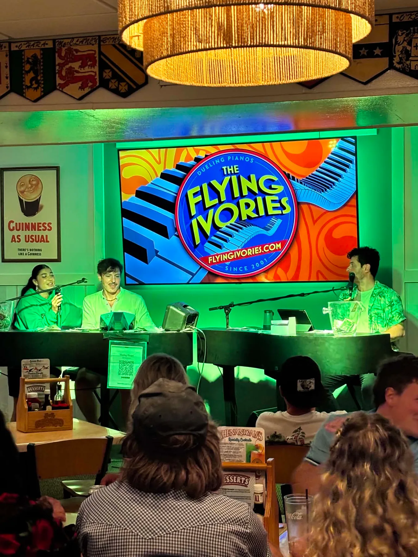 Dueling pianos at Shenanigans is a top pick for an OCMD date night.