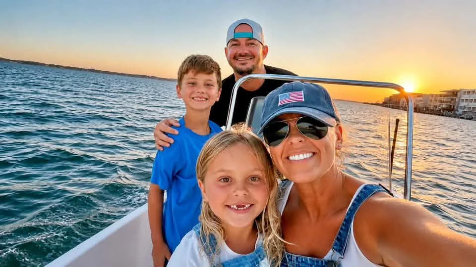 familhy on the bay in ocean city md