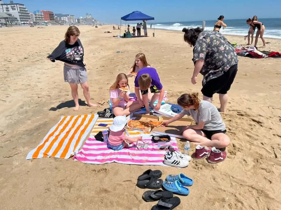 Cheryl Mcneill - Family time at the beach! Best time ever