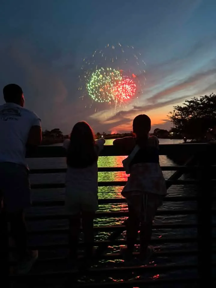 Amanda Ingram - Fireworks at north side park!