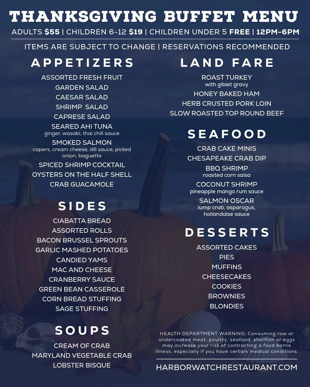 Thanksgiving at Harrisons Harbor Watch