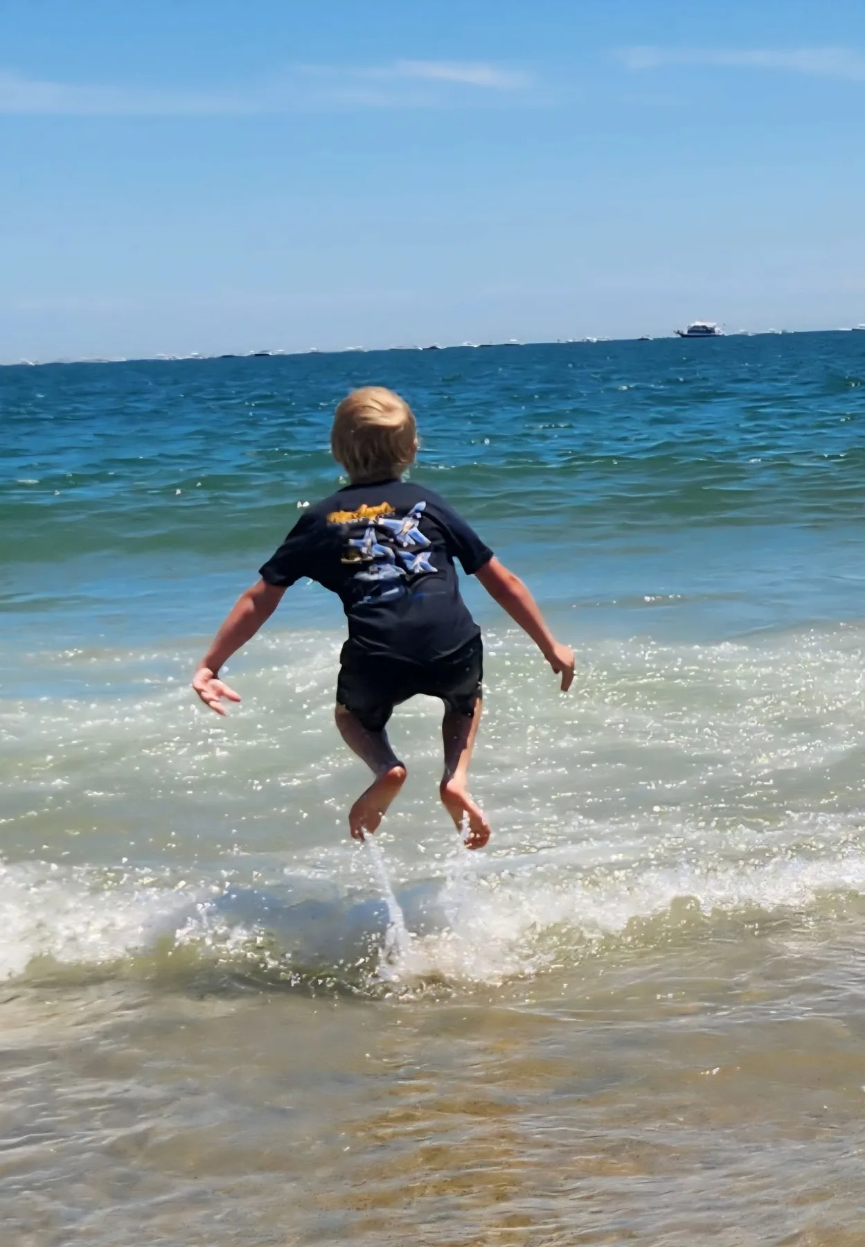 Sherri Means - Jumping the waves!!
