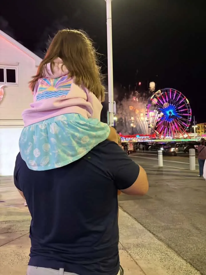 Danielle Bozic - Fireworks on the boardwalk ❤️