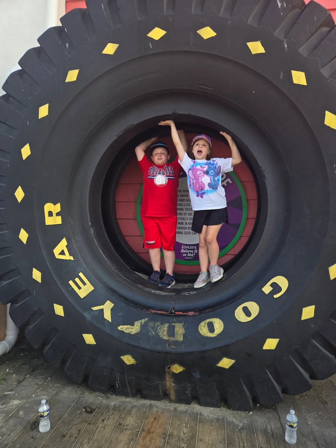 Tabitha Eppihimer - My kids after we went through the ripley's believe it or not for the first time! They had a blast.