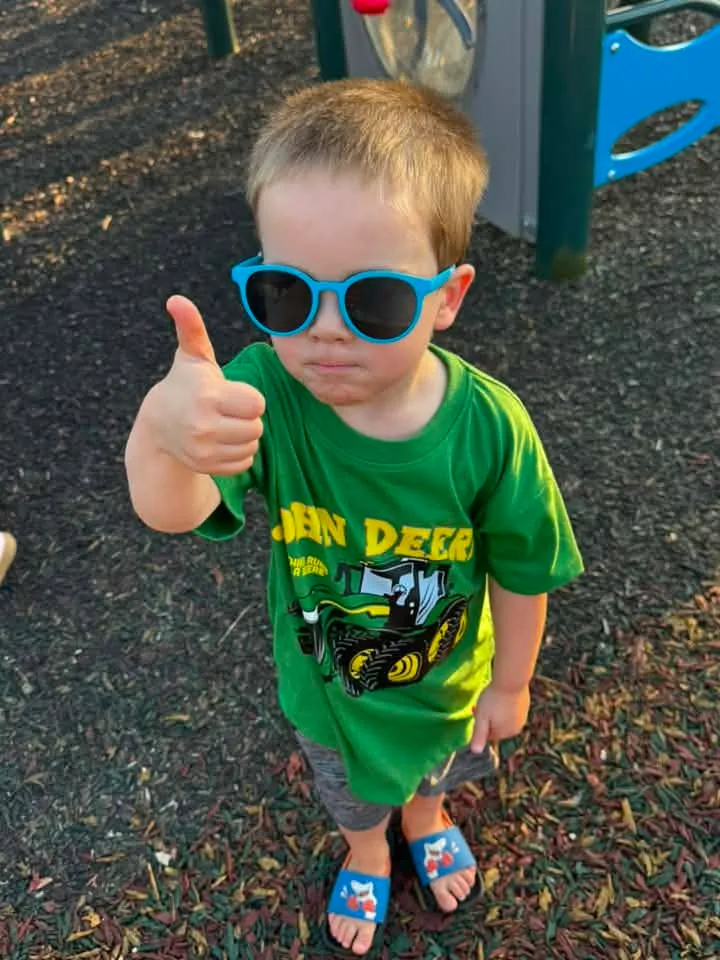 Sarah Shackelford - Northside park with my little man