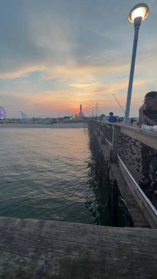 Sarah Coggins Malinowski - On the pier