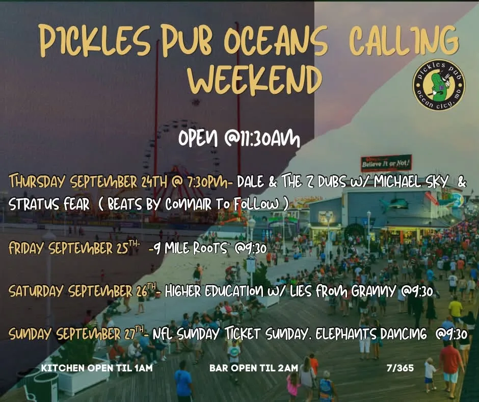Pickles Pub during oceans calling weekend