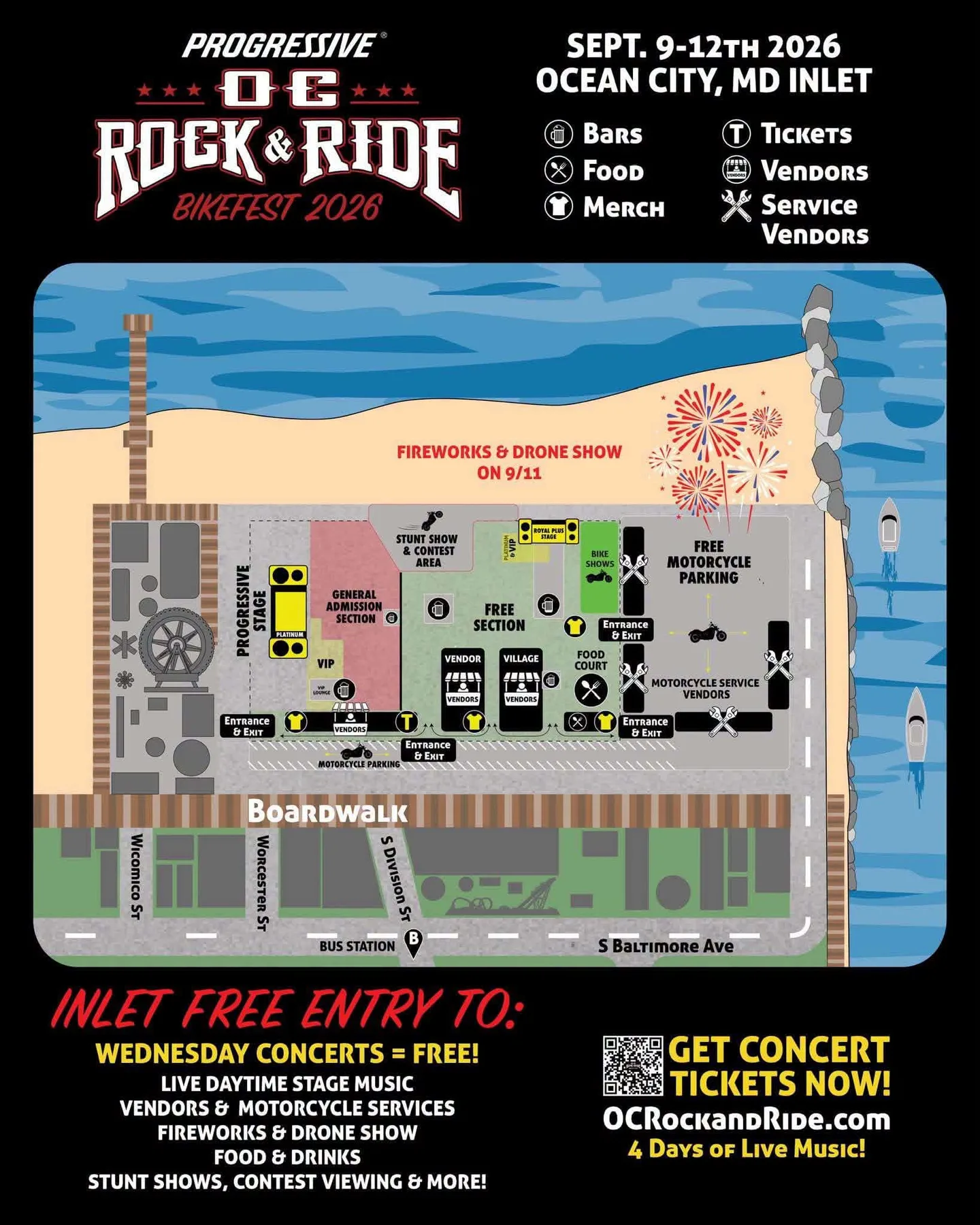Mapped out for maximum entertainment and more bikes!
