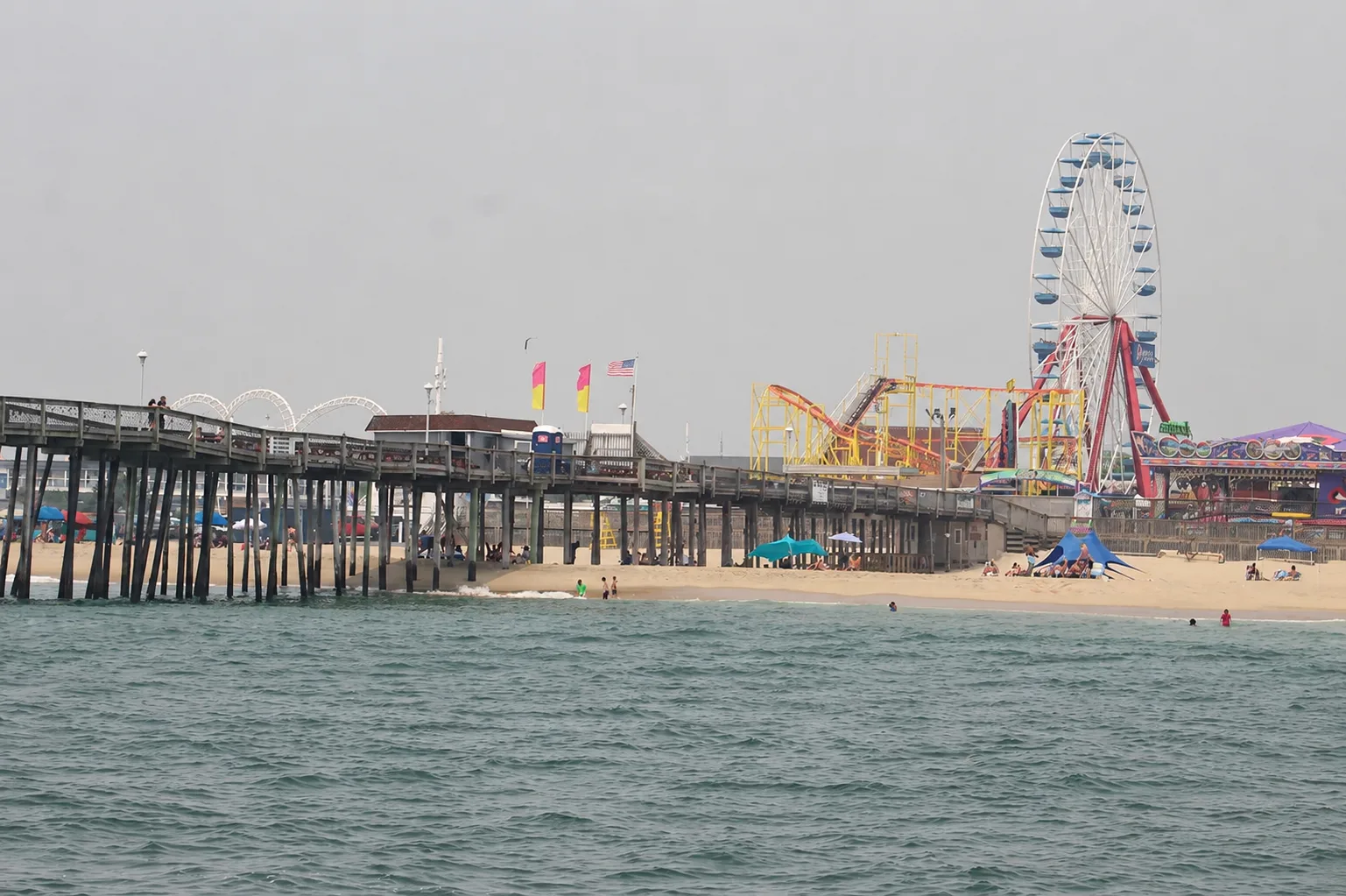 The view from the Sea Rocket out of Ocean City, Maryland 