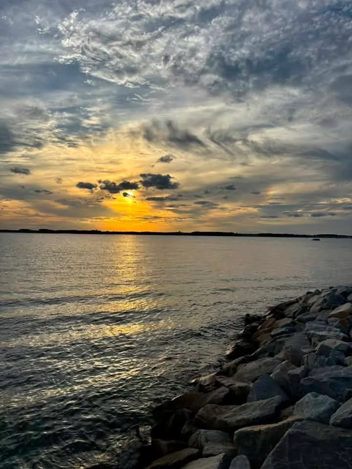 sunset in ocmd