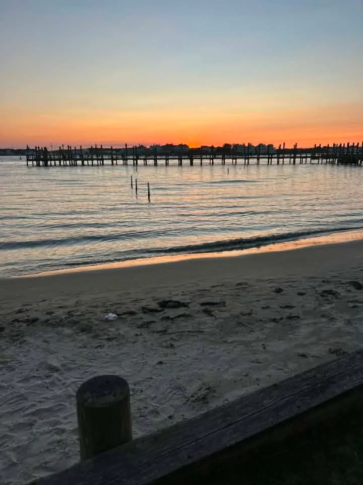 Corissa Hall - At the inlet where they have the jet ski rentals.