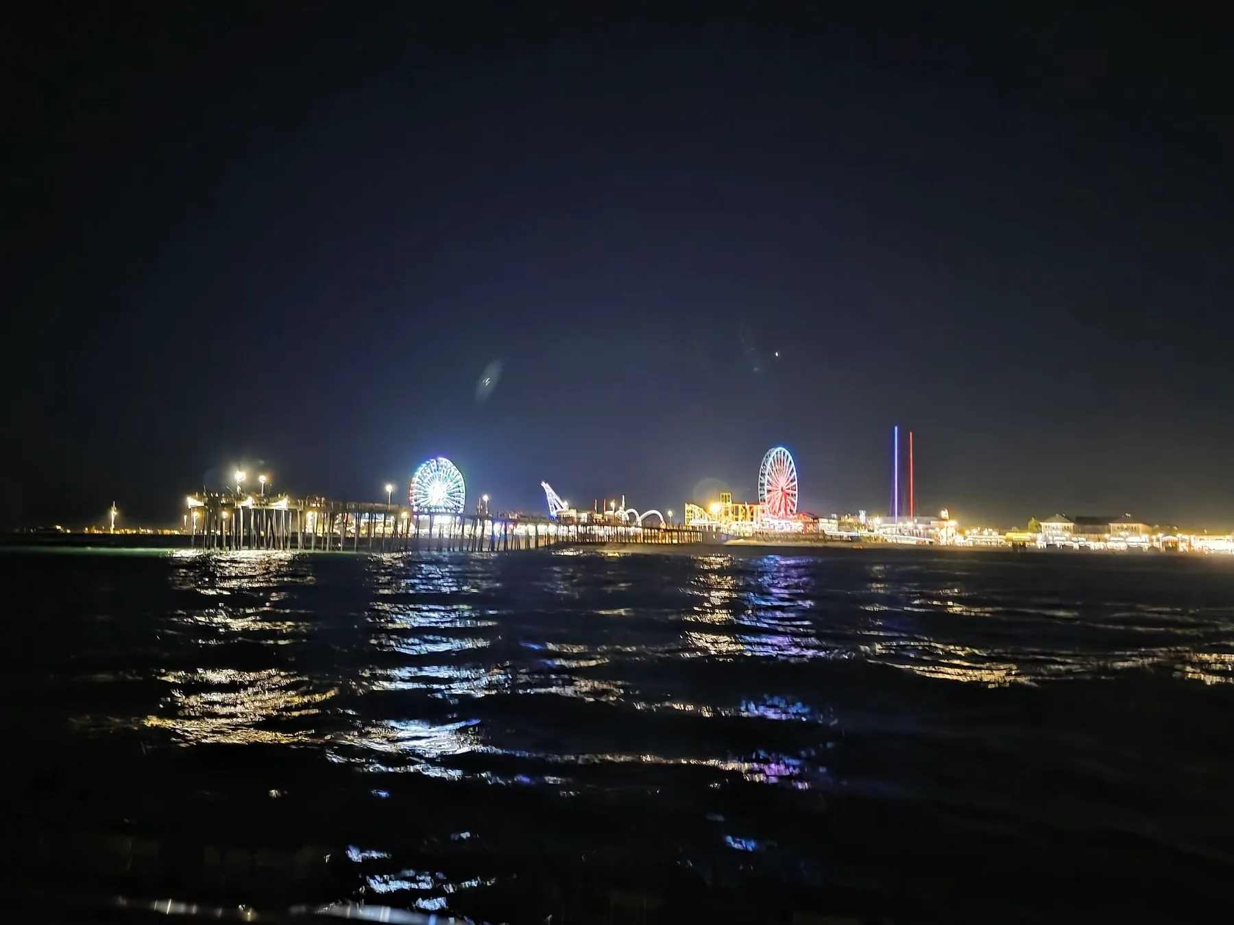 View from the Sea Rocket for Thursday fireworks on ccmd