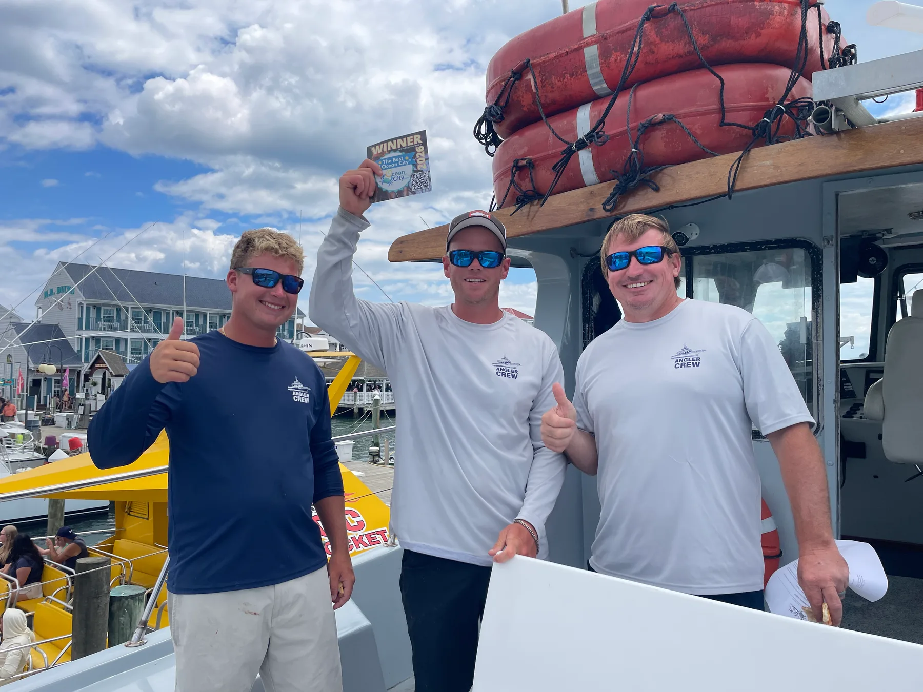 Best of Ocean City winner the Angler Boat