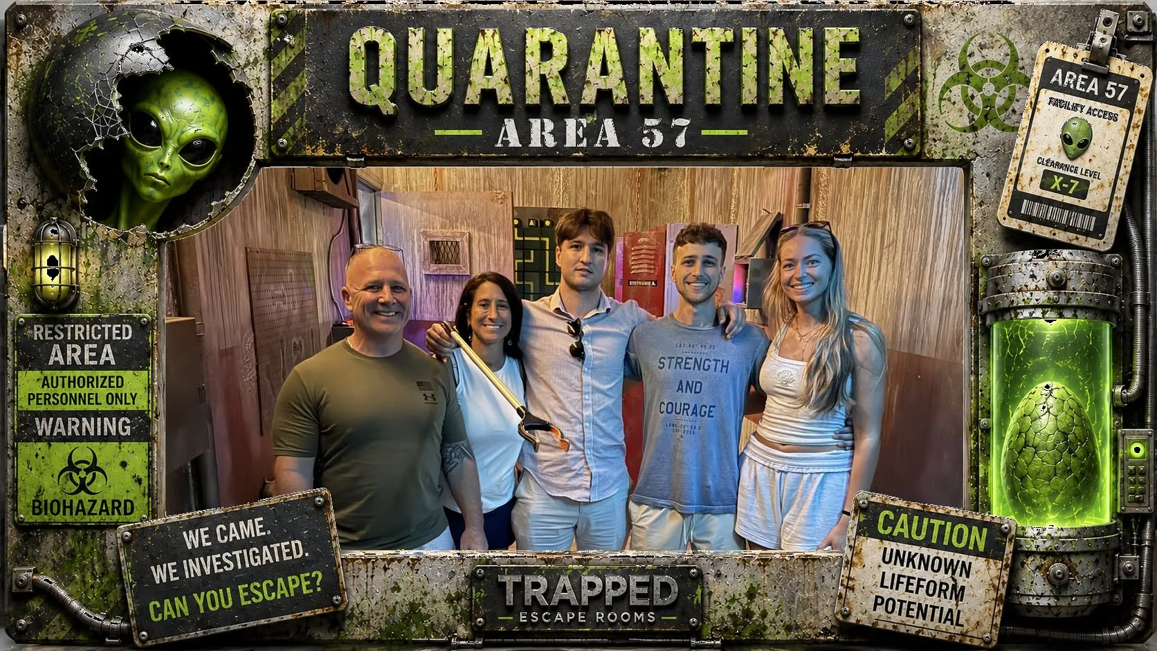 Indoor fun at Trapped Escape Room