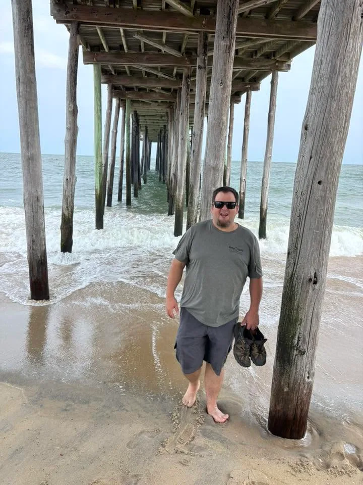 Kent Melissa Meacham Whirt - My husband and I snuck ￼away to Ocean City for a night to celebrate our 24th wedding anniversary. This is from our evening walk along the beach. ￼