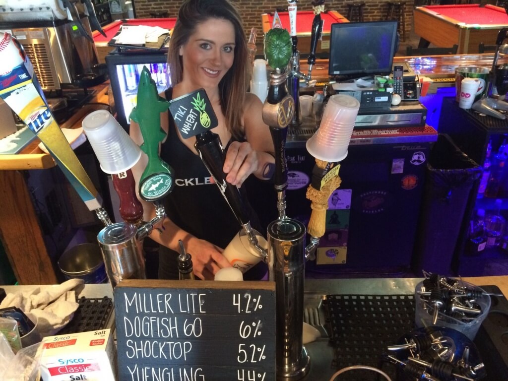 Like all the best bartenders, Jonnie was around as much or as little as needed.