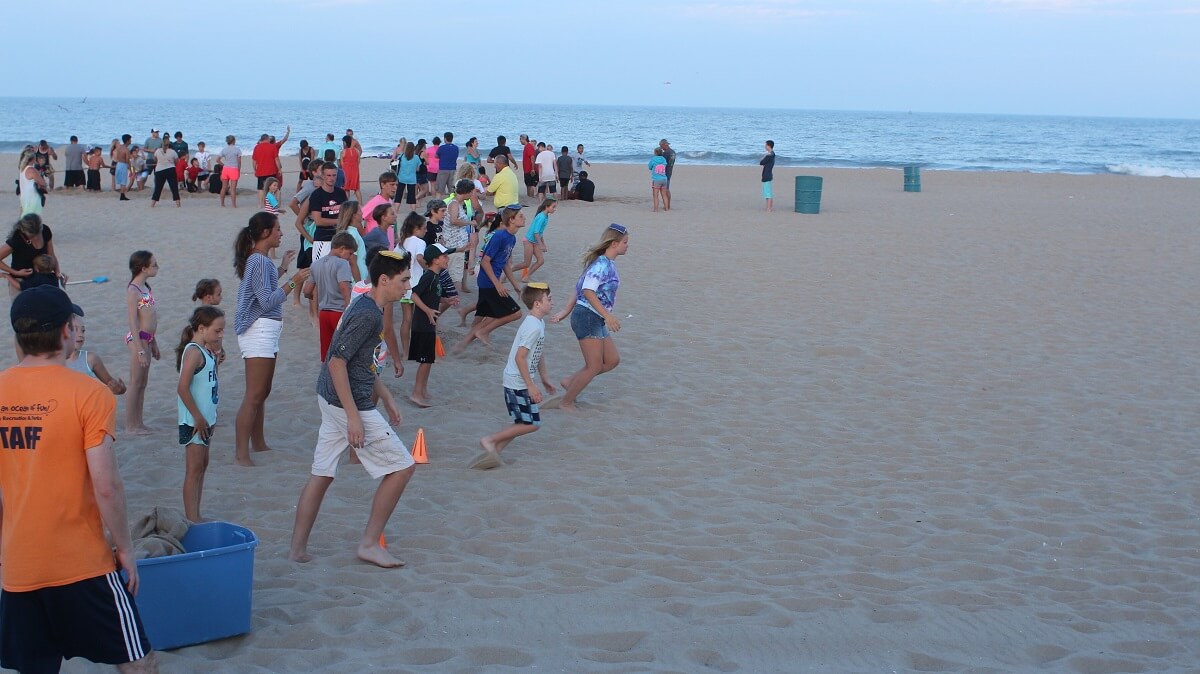 Bean bag races
