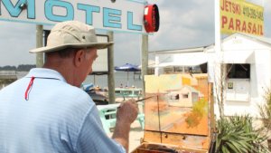 Ray Ewing plein air