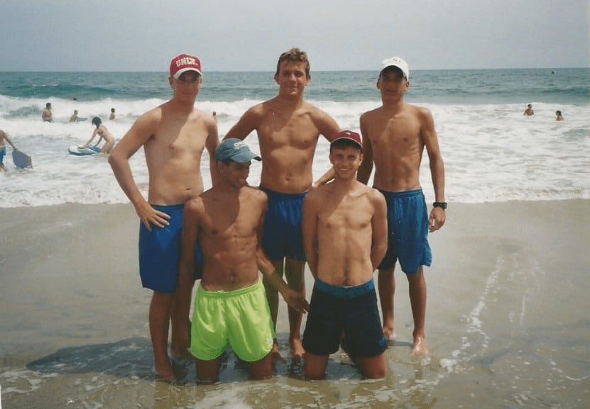 1992 Joe, Eddie, Brandon, Scott and Jay