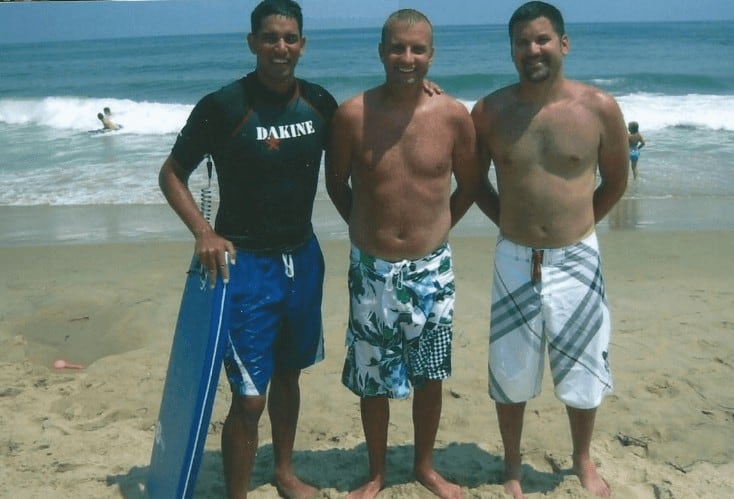 Joe Eddie and Brandon grown up and still close friends