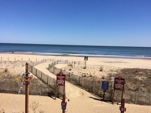 oceanfront hotel view
