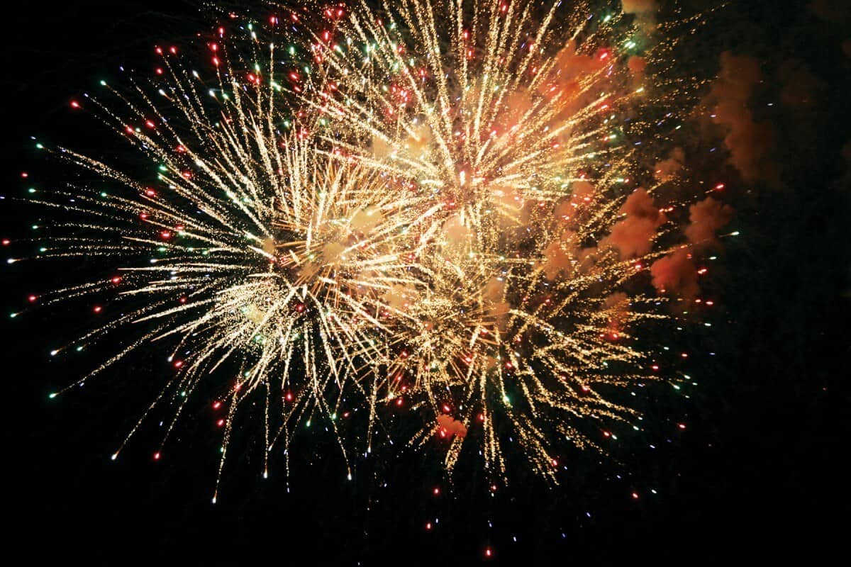 July 4 fireworks are part of the free Monday night entertainment at the Caroline Street Stage by the Boardwalk in Ocean City, MD.
