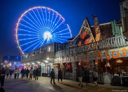Haunted House in Ocean City, Maryland on the boardwalk.
