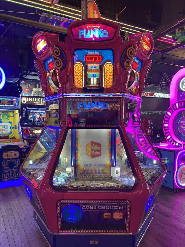 Plinko Coin Pusher Ticket Redemption Game in Ocean City, MD