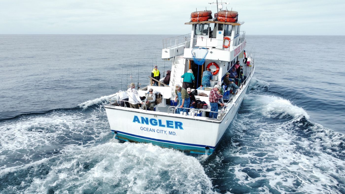 Fishing on the Angler in Ocean City.
