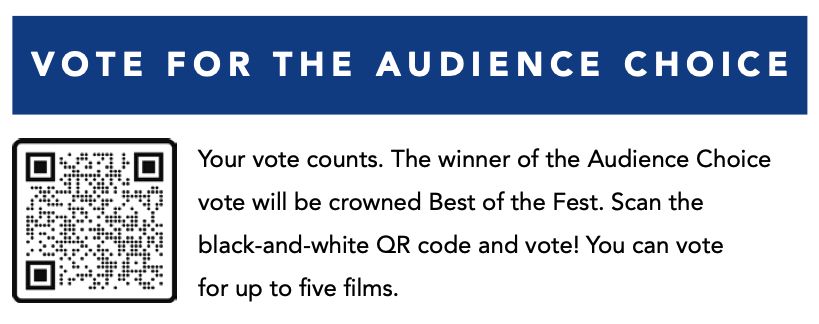 audience choice awards accessed by scan code for the Ocean City Film Festival