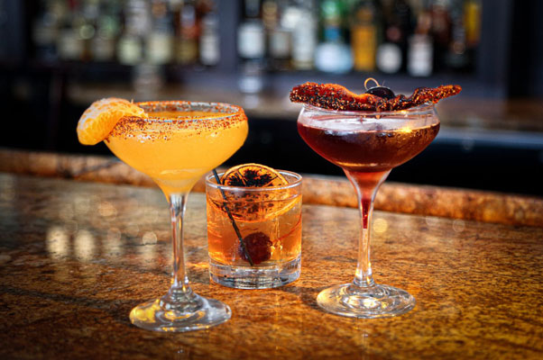 Cocktails at The Captain's Table in Ocean City, MD