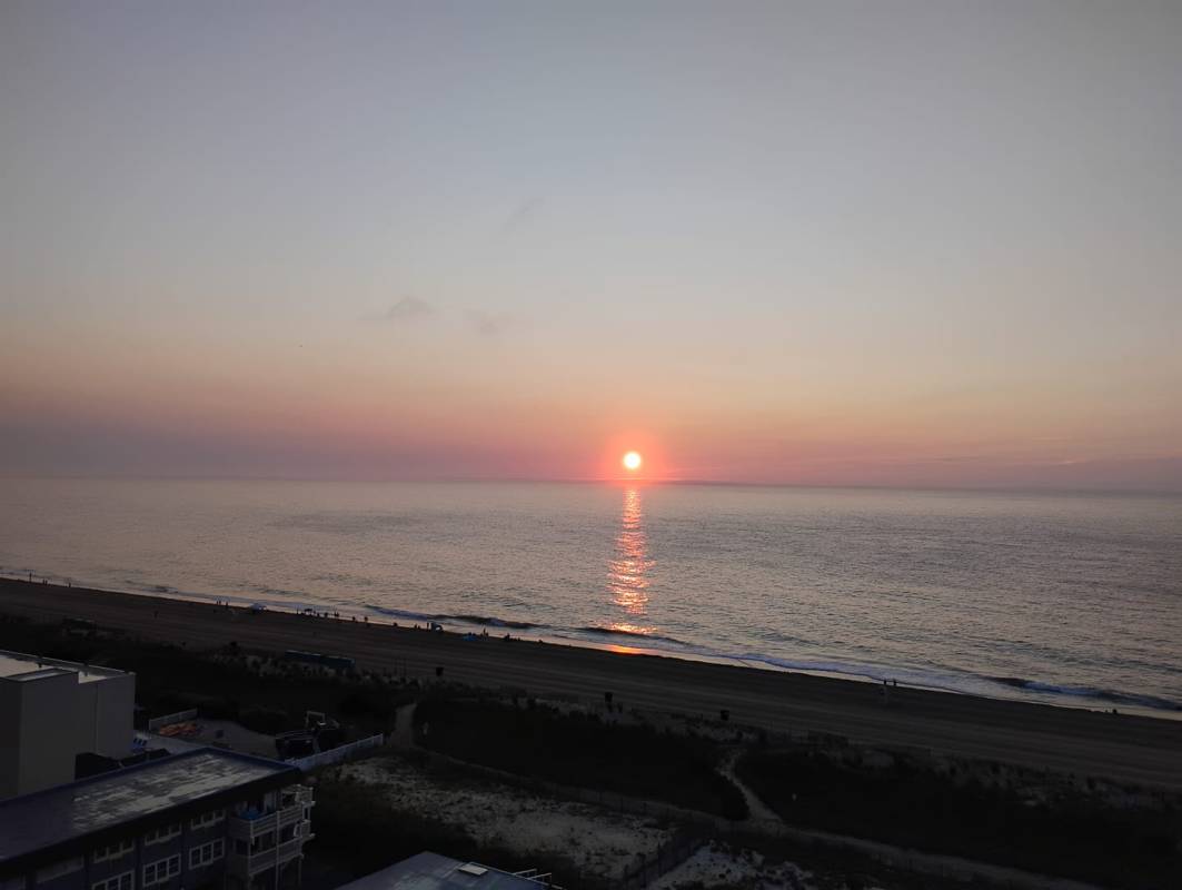 Sunrise in Ocean City Md