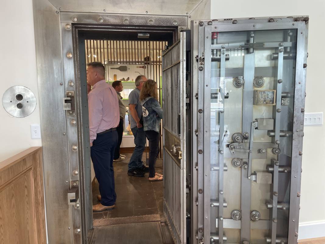 The Old Vault inside the Museum