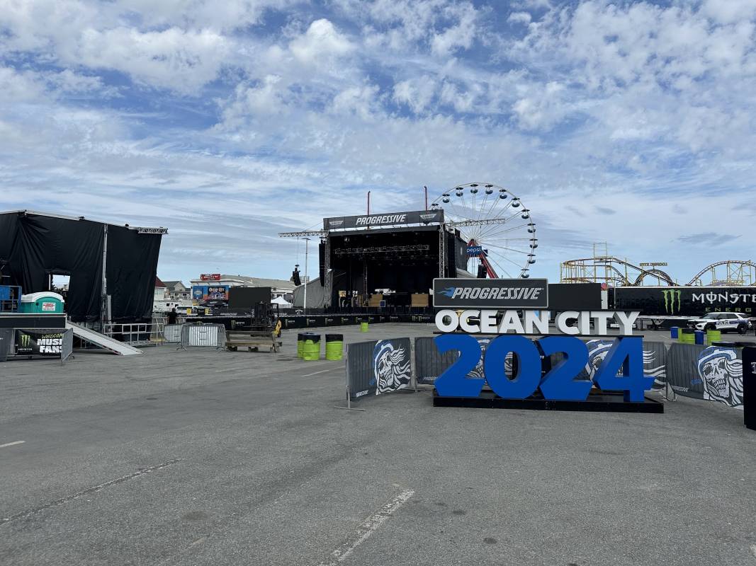 Oceans Calling set up