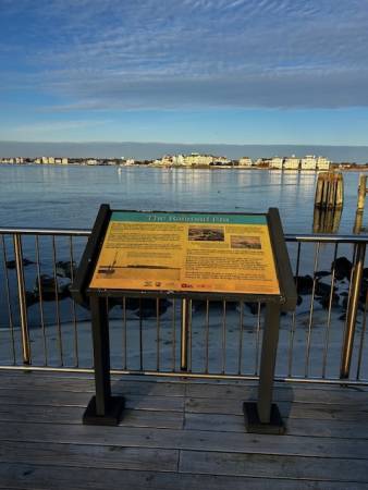 railroad era marker at Sunset Park 2