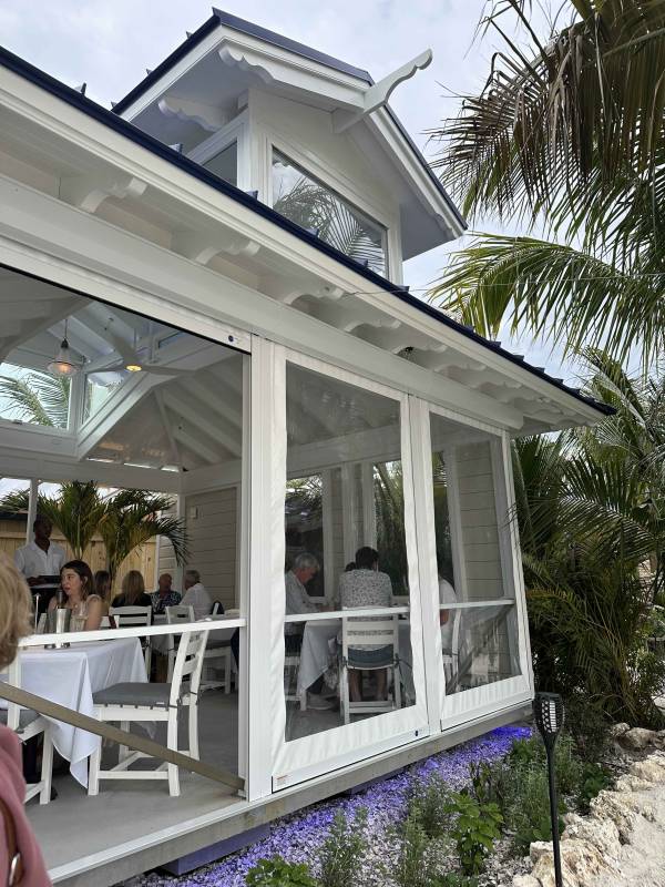 dining at the hideaway by seacrets
