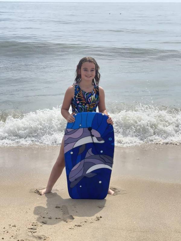 photo friday girl boogie boarding