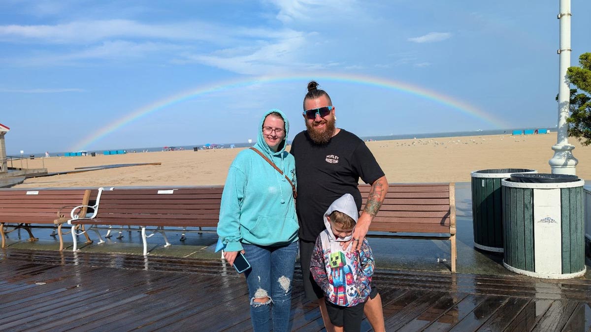 photo Friday Tj Carbaugh - Rainbow right after a storm last Saturday!!