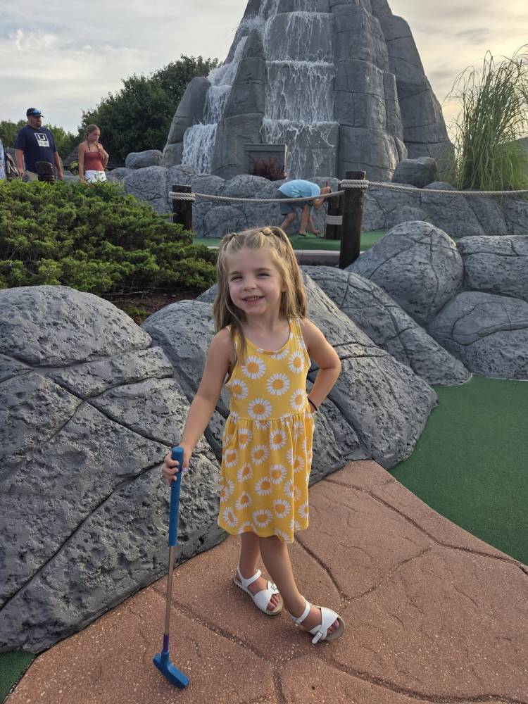 photo Friday Danielle Bozic Embers Island mini golf!