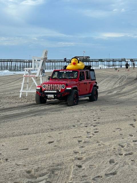 Jeep Fest decorated vehicle