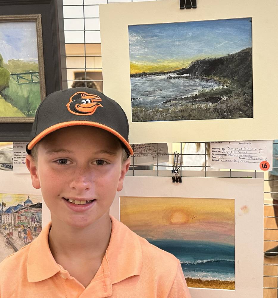 Art League Mason Wharton~10~WicomicoDay~1stPlace~LO