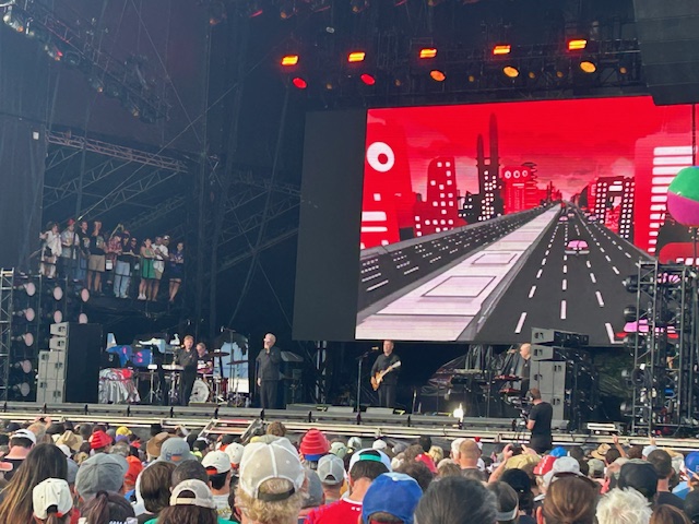 Devo on stage