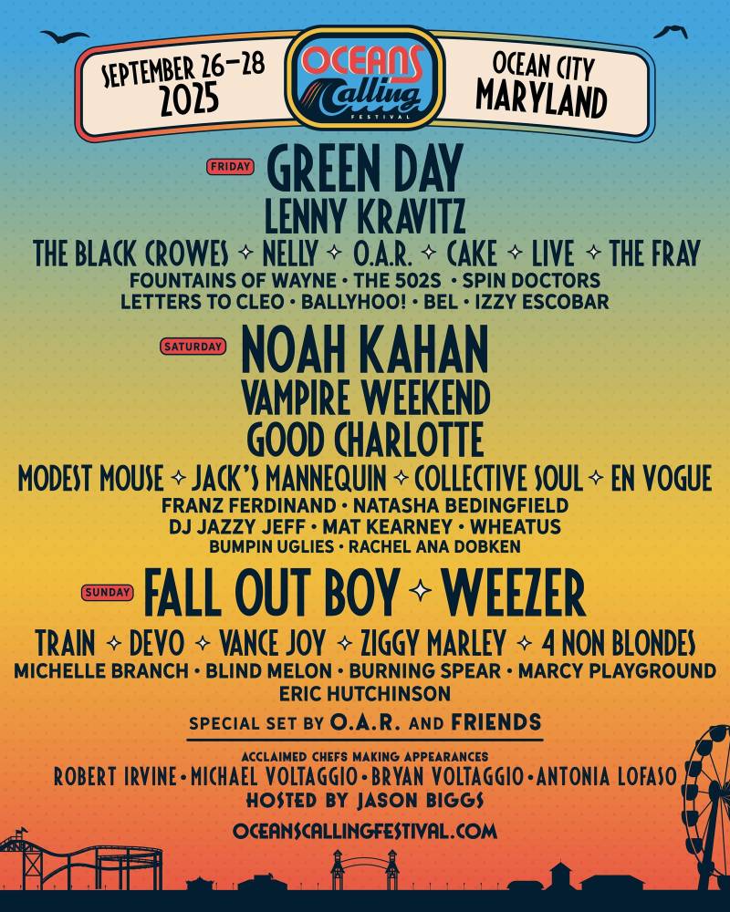 Event list of bands